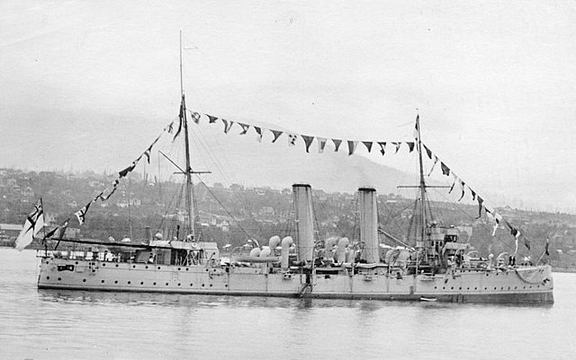 HMCS Rainbow in 1910