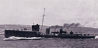 HMS <i>Lurcher</i> (1912) Destroyer of the Royal Navy