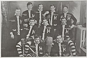 Haileybury HC, 1908-09 season. Haileybury Hockey Club, 1908-09.jpg