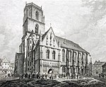 Zwickaus domkyrka (Marienkirche) under 1800-talet