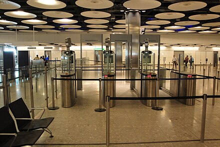 ePassport gates at Heathrow Airport