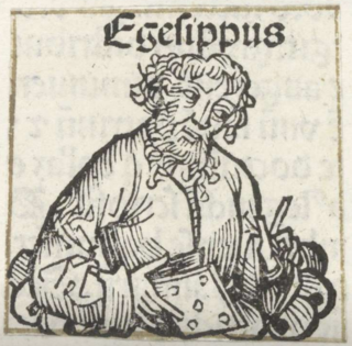 <span class="mw-page-title-main">Hegesippus (chronicler)</span> Second century Christian saint and chronicler