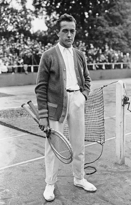Cochet at the French Championships in 1922