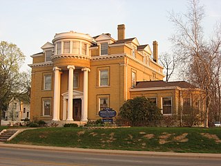 East Main Street–Glen Miller Park Historic District Historic district in Indiana, United States