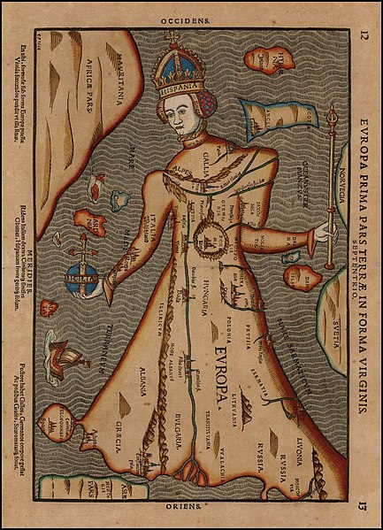 File:Historical-Map Europa-Prima-Pars Terrae-in-Forma-Virginis C.P.1548 standing.jpg