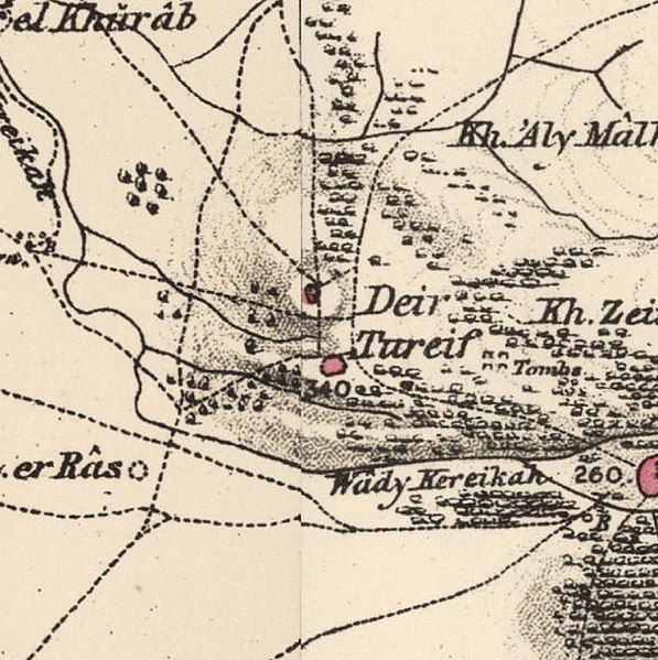 File:Historical map series for the area of Dayr Tarif (1870s).jpg