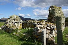 The Clan Ranald chapel at Howmore