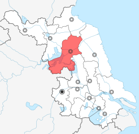 Localisation de Huai'an