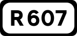 R607 road shield}}