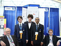 La délégation française au concours ISEF à Pittsburgh en mai 2012.