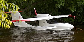 Icon A5 sur l'eau