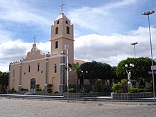 Church building in Ipupiara, Brazil