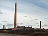 Inco Copper Cliff балқыту зауытындағы Inco Superstack.