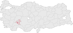 Isparta Turkey Provinces locator.gif