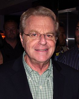 Jerry Springer: Biographie, Participation à des films, Notes et références