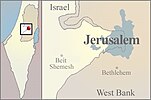 Jerusalem location new color