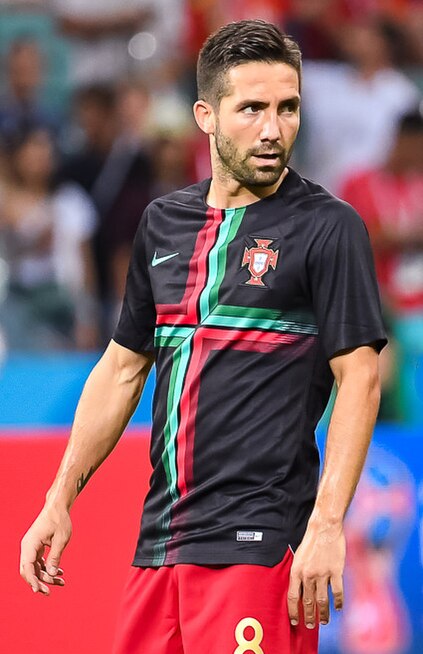 Moutinho with Portugal at the 2018 FIFA World Cup