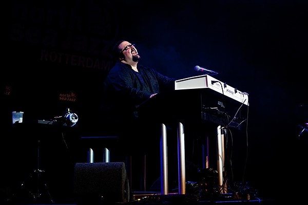 DeFrancesco playing at the North Sea Jazz Festival in Rotterdam in 2010.