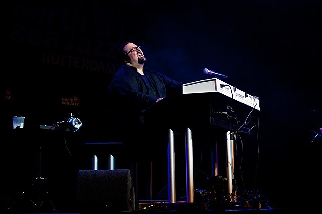 DeFrancesco playing at the North Sea Jazz Festival in Rotterdam in 2010.