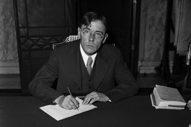 John Collier (May 4, 1884 - May 8, 1968), Commissioner for the Bureau of Indian Affairs, 1933-1945. Collier founded AIDI in 1923. John Collier.png