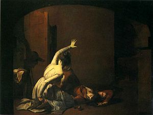 Joseph Wright of Derby. Romeo and Juliet. The Tomb Scene. exhibited 1790 and 1791.jpg