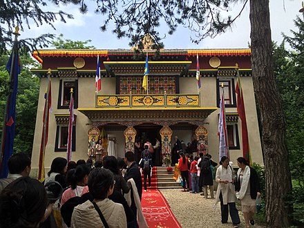 Kagyu-Dzong Buddhist center in Paris.