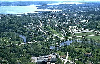 Möckeln Lake in Sweden