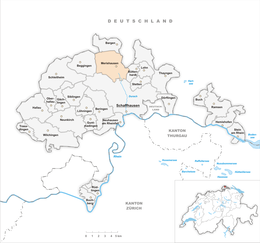 Merishausen – Mappa