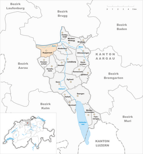 Karte von Rupperswil