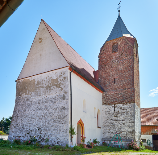 Katholische Filialkirche St. Margaretha Huckenham 4 Bayerbach (Rottal–Inn) 03 Ansicht von Westen