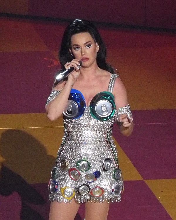 With 47 weeks at number-one, Katy Perry holds the record for having spent the most weeks at the summit.