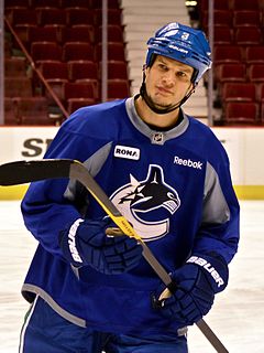 Kevin Bieksa Canadian ice hockey player