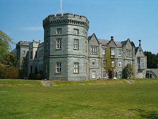 <span class="mw-page-title-main">Kilmory Castle</span> Historic site