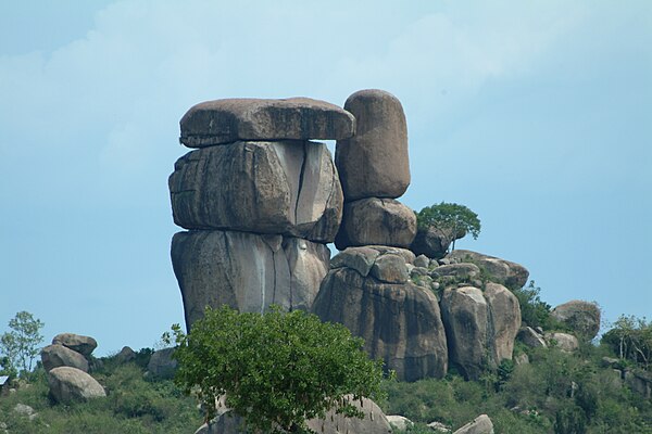 Kit-Mikayi, a celebrated tor near Kisumu, Kenya