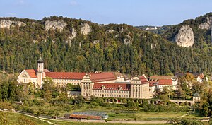 Beuron Abbey 2009 görünüşü şimal-qərbdən.jpg