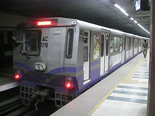 <span class="mw-page-title-main">Rabindra Sarobar metro station</span> Kolkata Metros Blue Line metro stationIndia