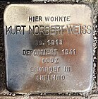 Langenlonsheim Stolperstein Schulstrasse 12 Kurt Norbert Weiss.jpg