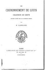 Langlois - Le couronnement de Louis.djvu