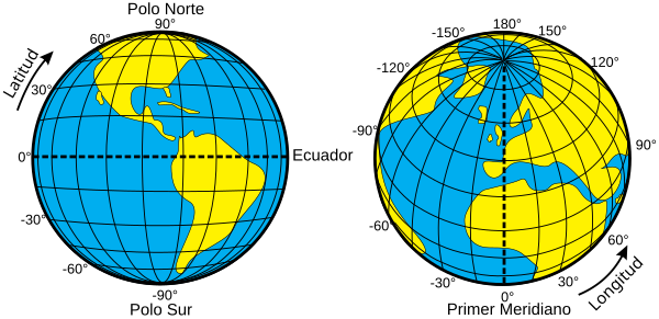 Coordenadas Geográficas Wikipedia La Enciclopedia Libre 3693