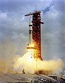 Štart nosnej rakety Saturn IB s misiou Skylab 2