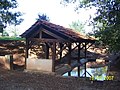 Le lavoir près du lac.