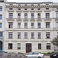 Deutsch: Wohnhaus Leibnizstraße 49 in Magdeburg-Altstadt. This is a photograph of an architectural monument. It is on the list of cultural monuments of Magdeburg.