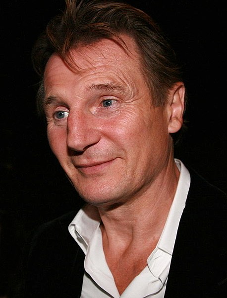 Neeson attending the premiere of The Other Man, September 2008