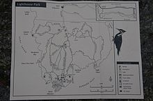 Map of Lighthouse Park offered at the entrance Lighthouse Park Map.jpg