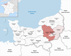 Locator map of Arrondissement Bernay 2019.png