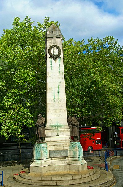 File:London - Grafton Place - War Memorial at Euston Station.jpg