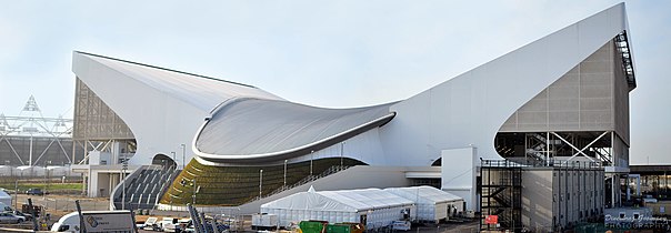 Център за водни спортове, построен за летните Олимпийски игри 2012, Лондон (2005 – 2012)