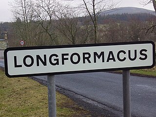 <span class="mw-page-title-main">Longformacus</span> Human settlement in Scotland