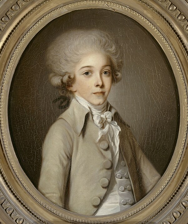 Louis Antoine as a young boy.