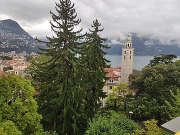 File:Lugano - A view from the train station.jpg